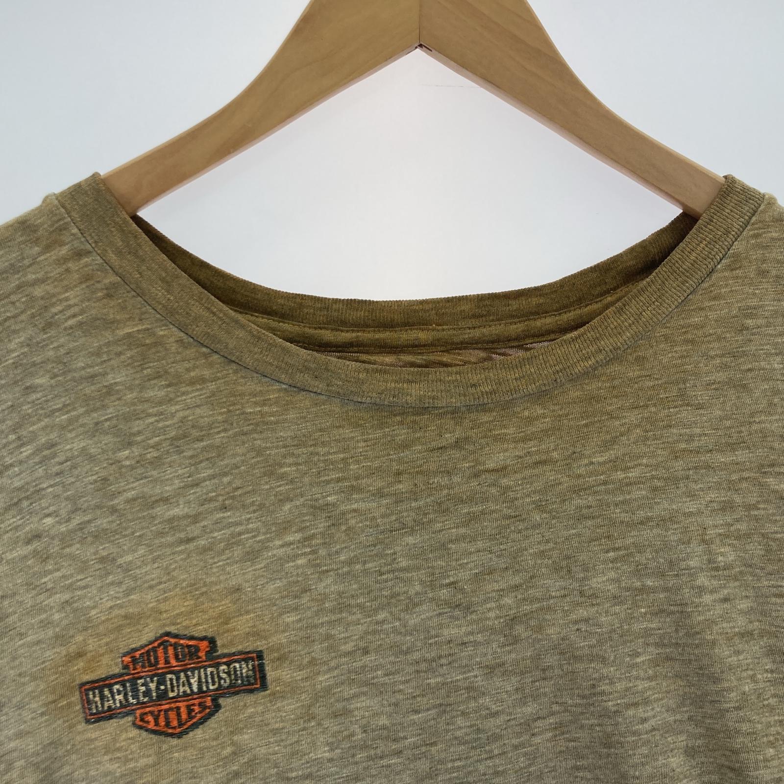 半袖Tシャツ OLD 刺繍Tee グレー(XL) グレー