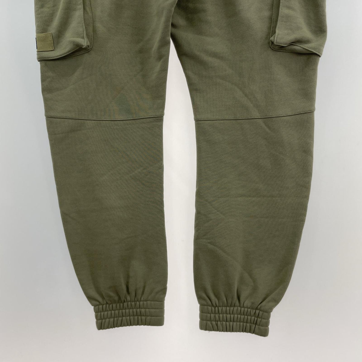 パンツ cargo pocket sweat pant M カーキ