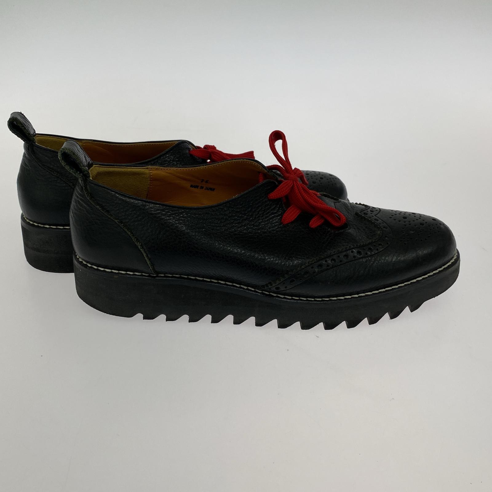 シューズ Tomo&Co/Gillie/26.0cm 26 ブラック