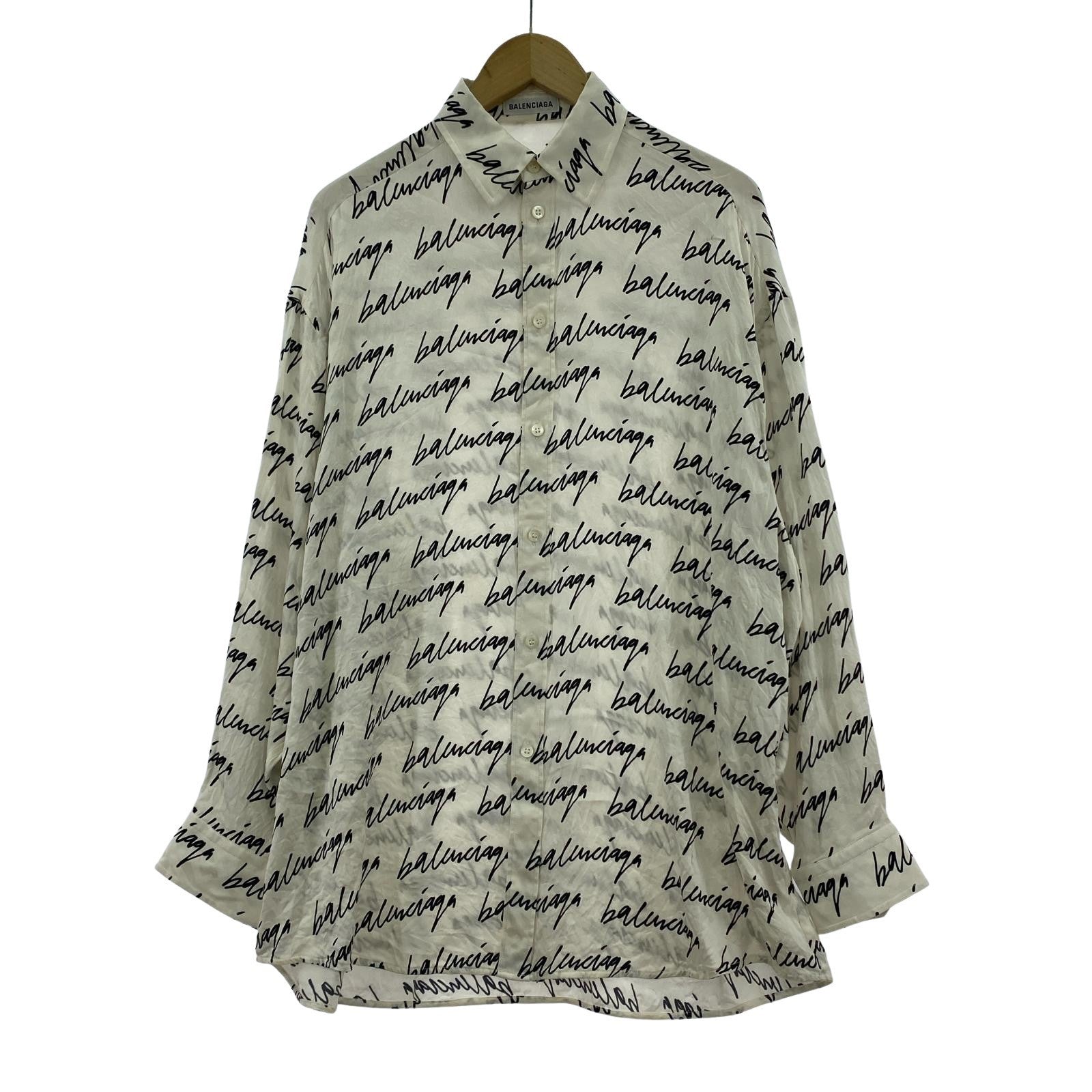 20AW SCRIBBLE PRINT COTTON SHIRT 38