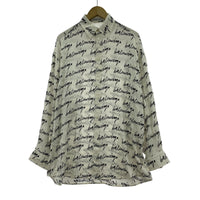 20AW SCRIBBLE PRINT COTTON SHIRT 38