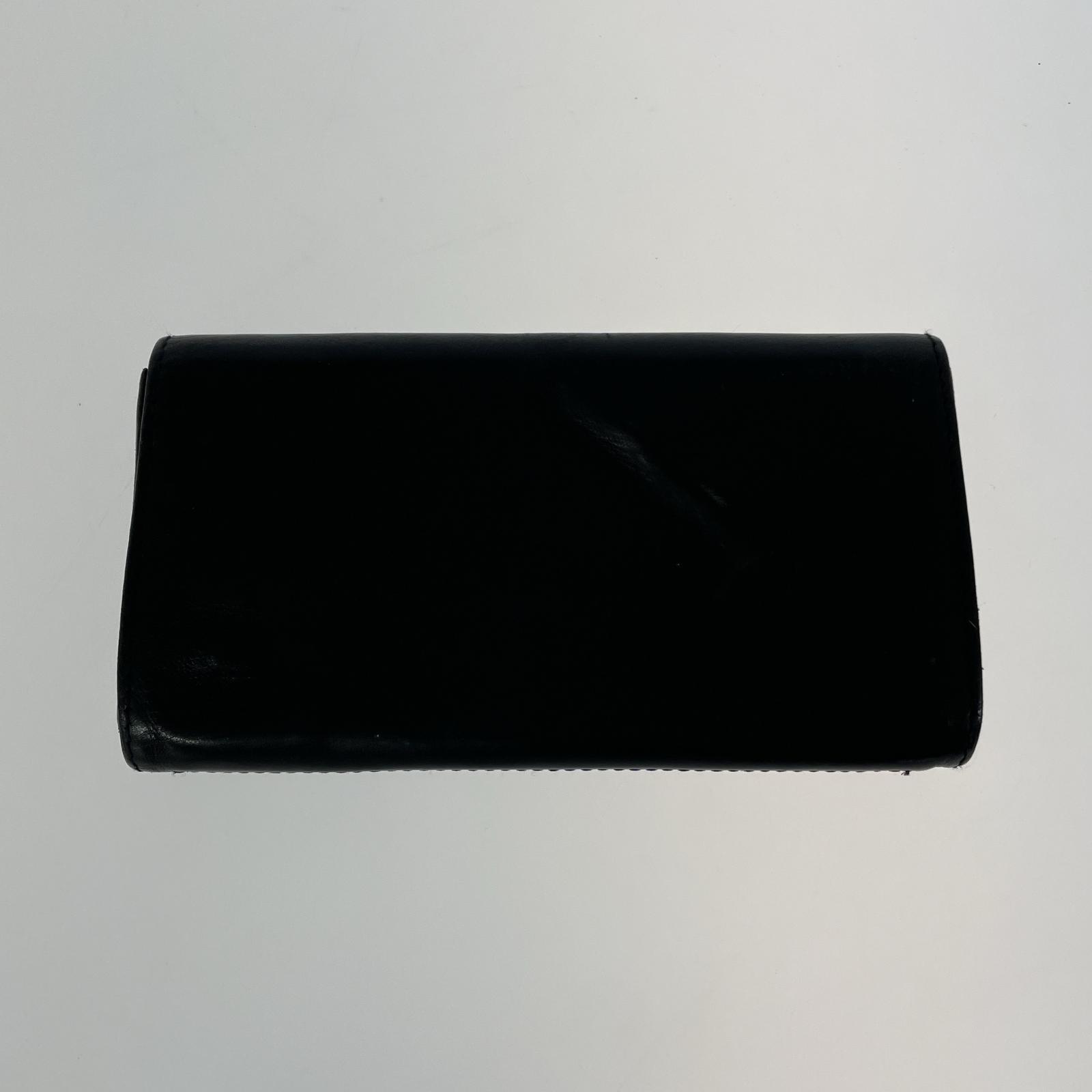 長財布 レザー BLK ブラック