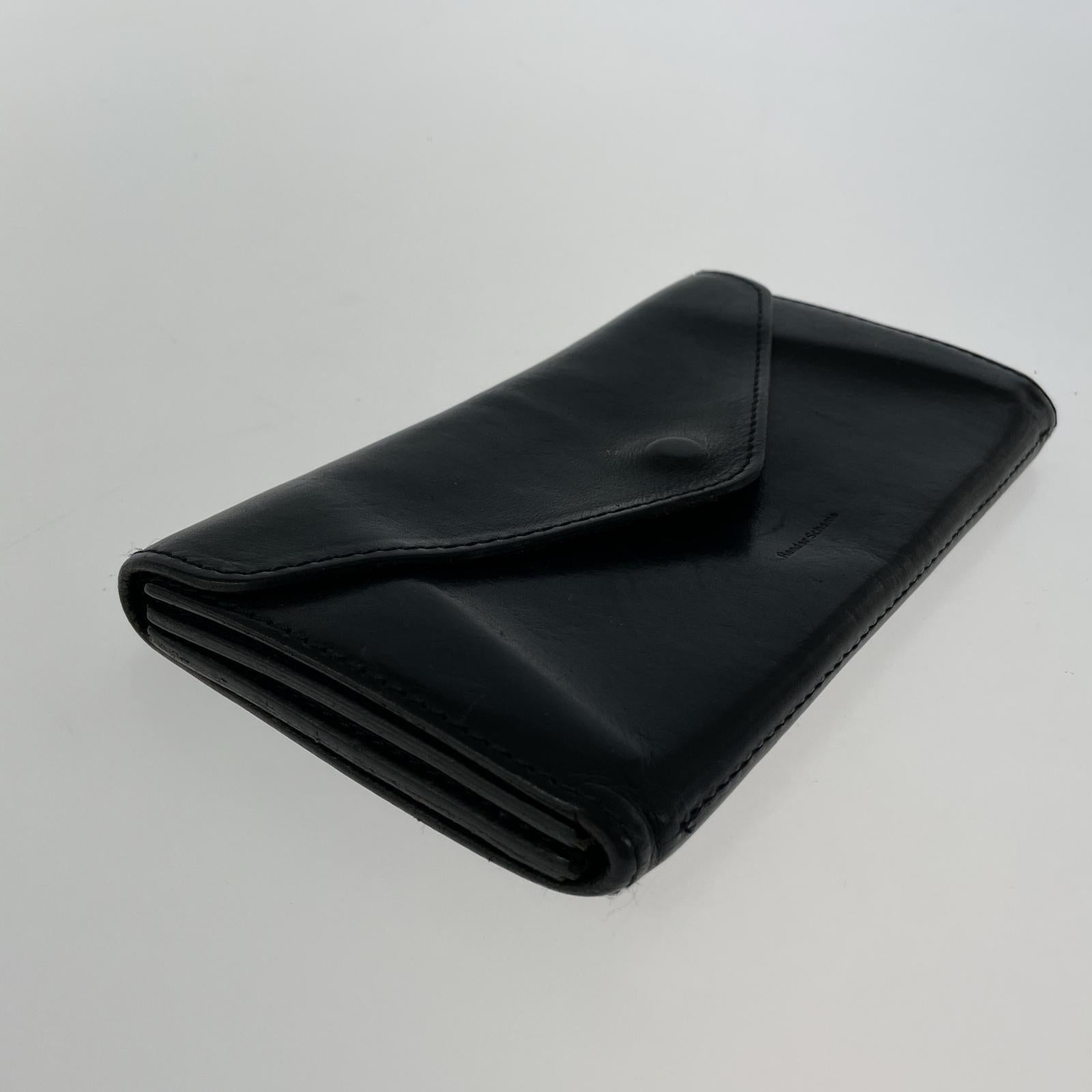 長財布 レザー BLK ブラック