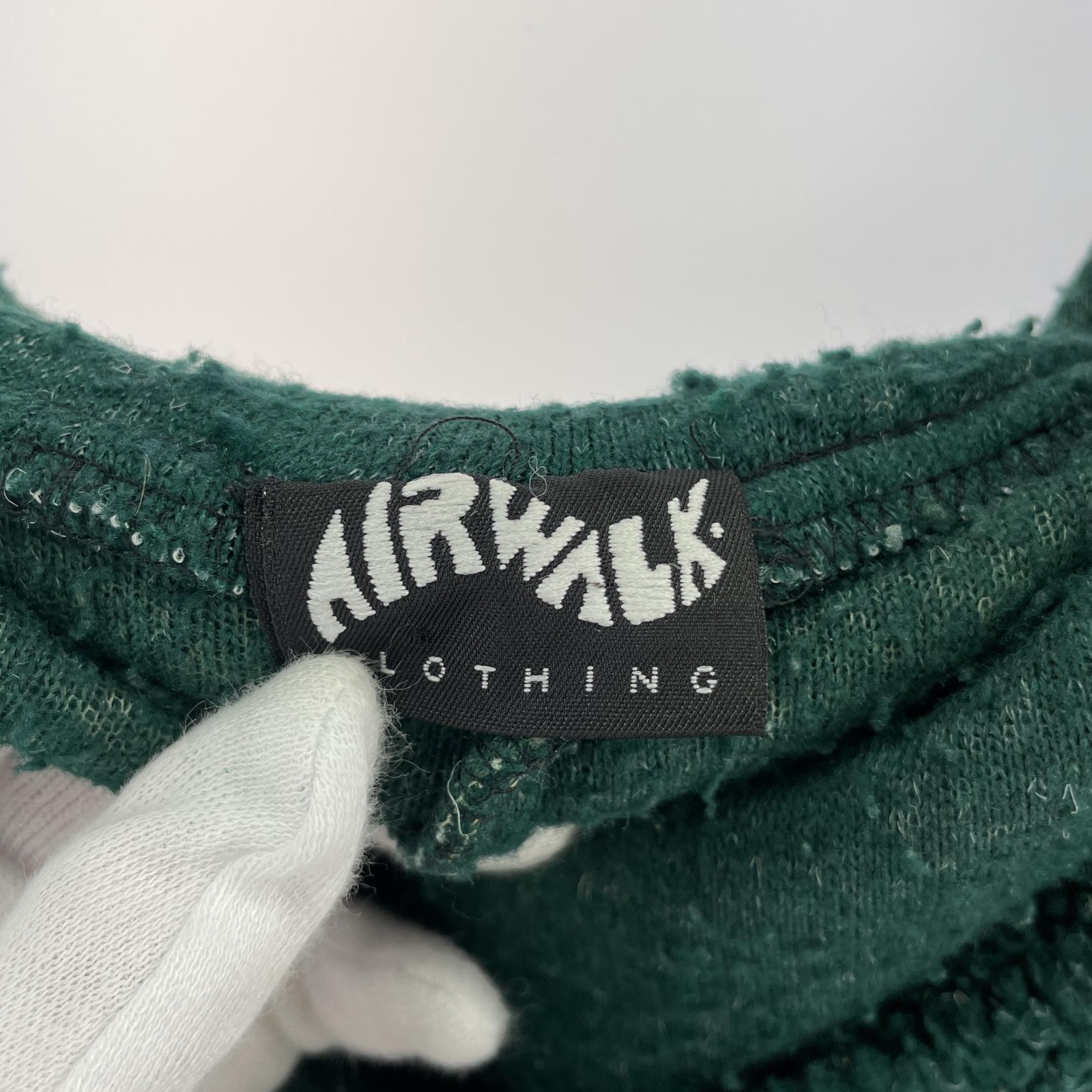 ジャケット 80s-90s AIR WALK ハーフジップ パイルフリースプルオーバー(L) L グリーン