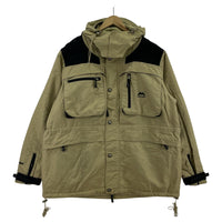 ジャケット 90s GEAR テックジャケット(XL) ベージュ ベージュ