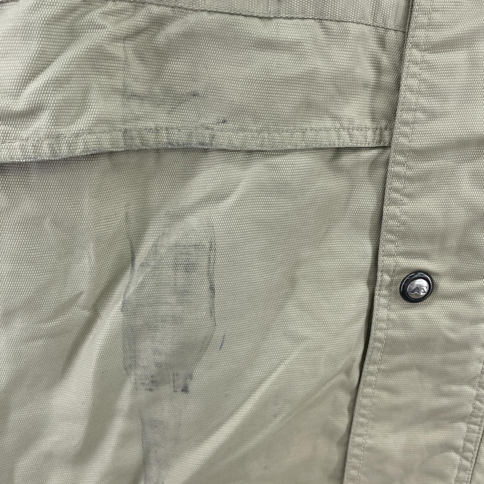 ジャケット 90s GEAR テックジャケット(XL) ベージュ ベージュ