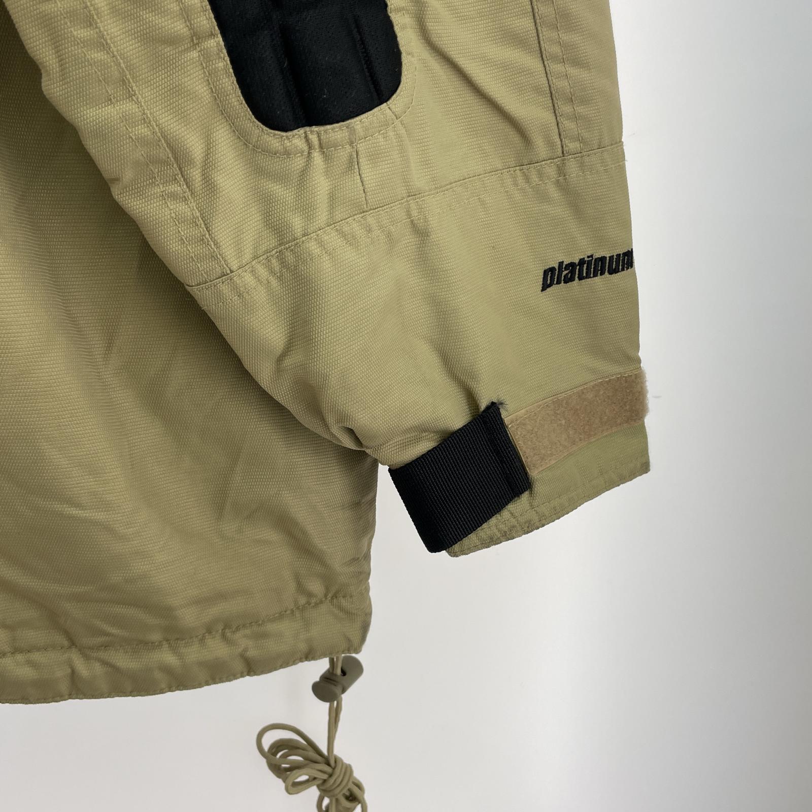 ジャケット 90s GEAR テックジャケット(XL) ベージュ ベージュ