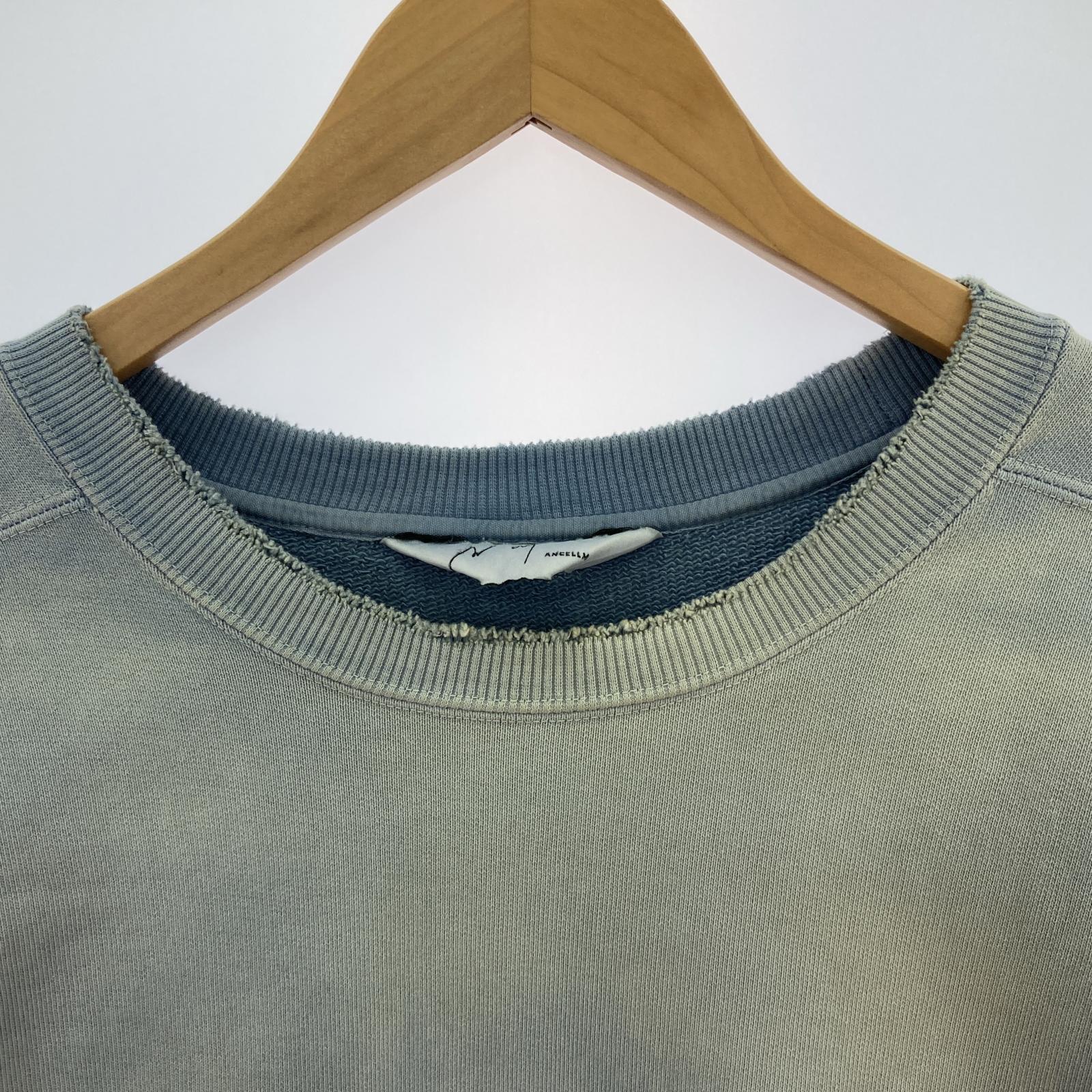 その他トップス ANCELLM UNEVENNESS SWEAT SHIRT 1 ANC-CT87-C