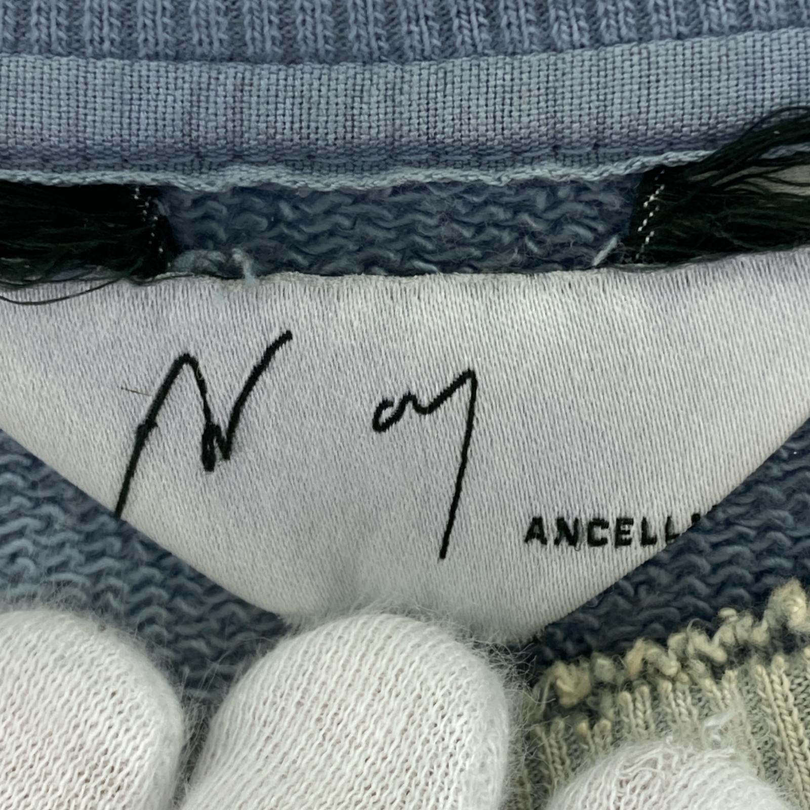 その他トップス ANCELLM UNEVENNESS SWEAT SHIRT 1 ANC-CT87-C