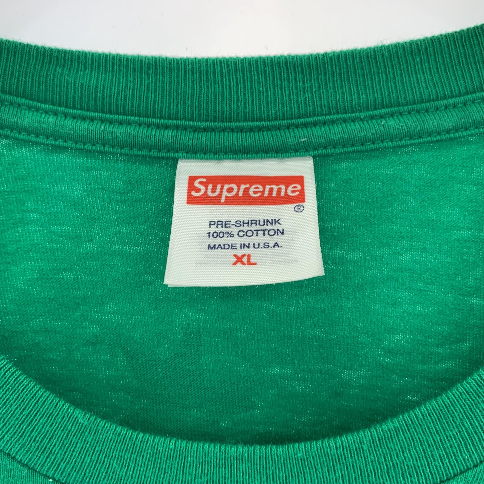 半袖Tシャツ 24SS Patchwork ロゴTee (XL)GRN グリーン