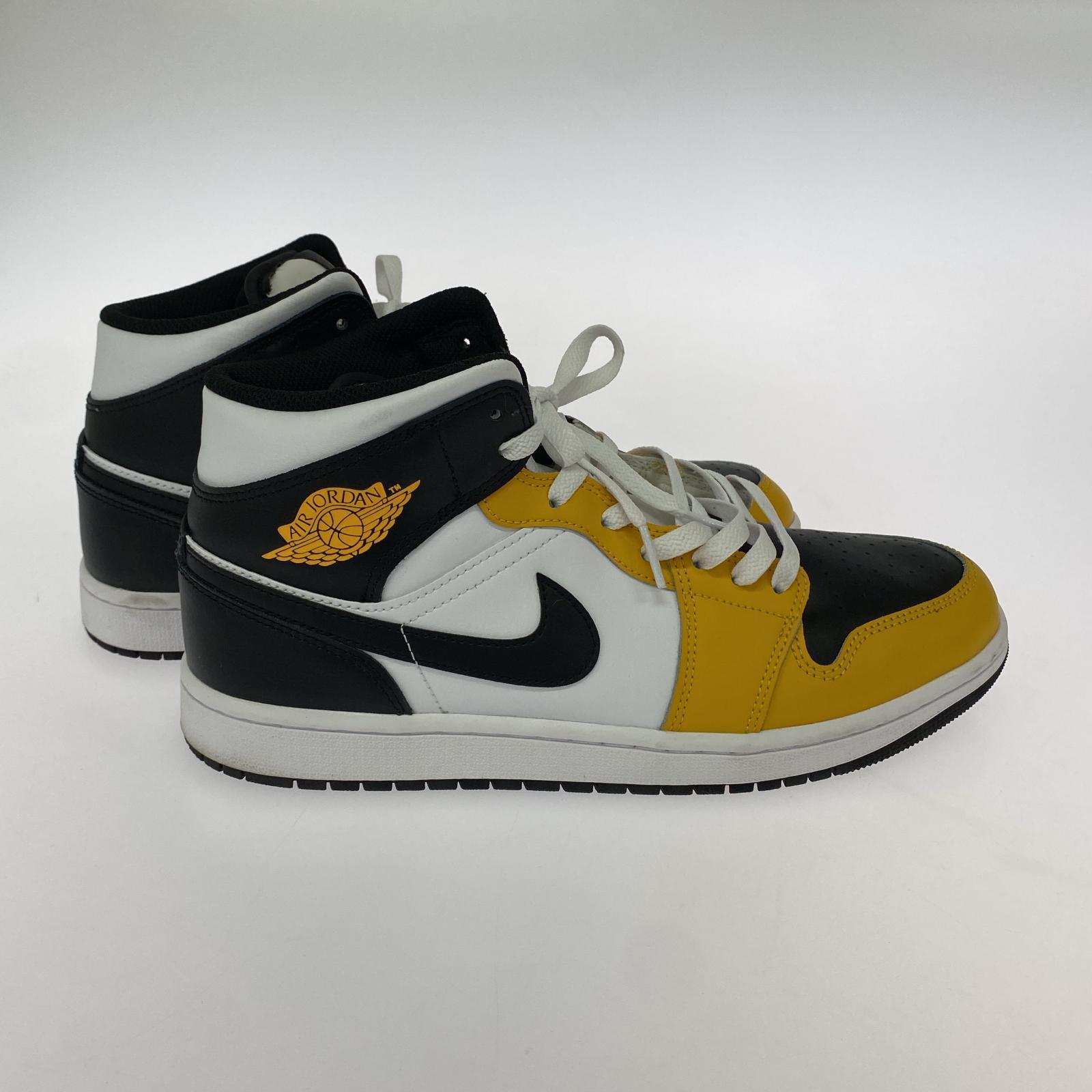 スニーカー Air Jordan 1 Mid "Yellow Ochre" 28cm (US10 UK9 1/2 EU46)
