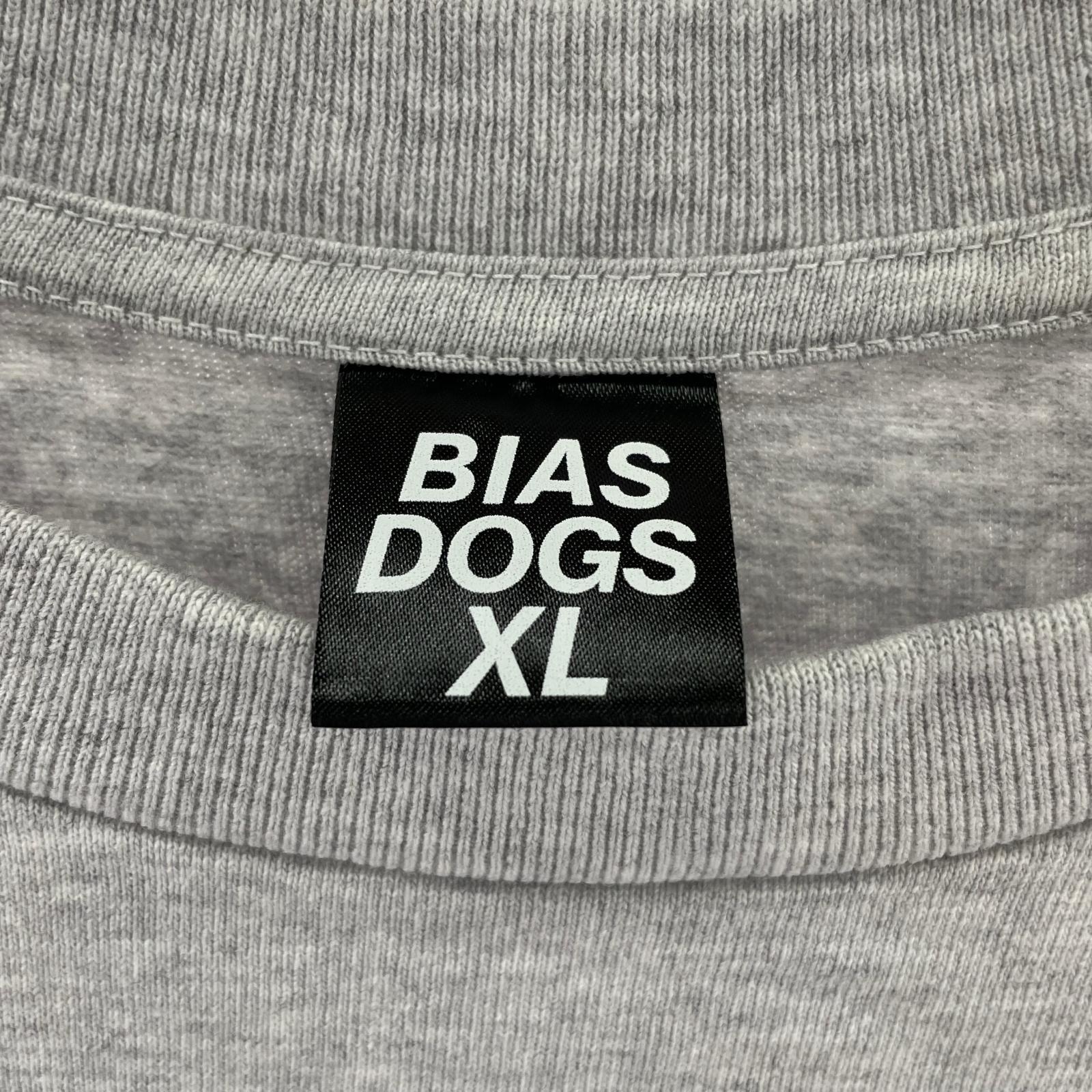 半袖Tシャツ BIAS DOGS Tシャツ XL グレー グレー
