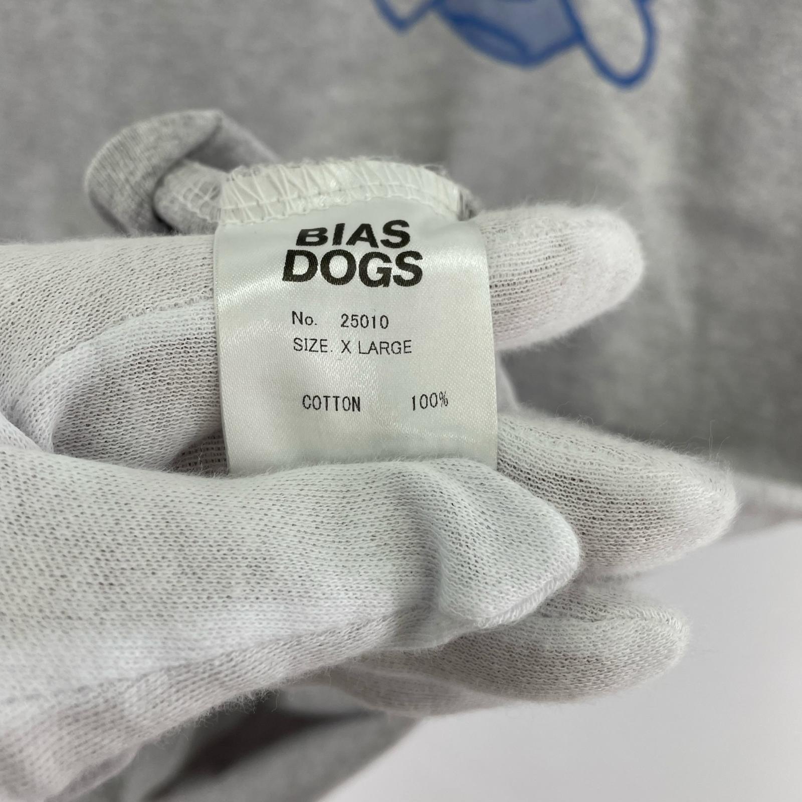 半袖Tシャツ BIAS DOGS Tシャツ XL グレー グレー