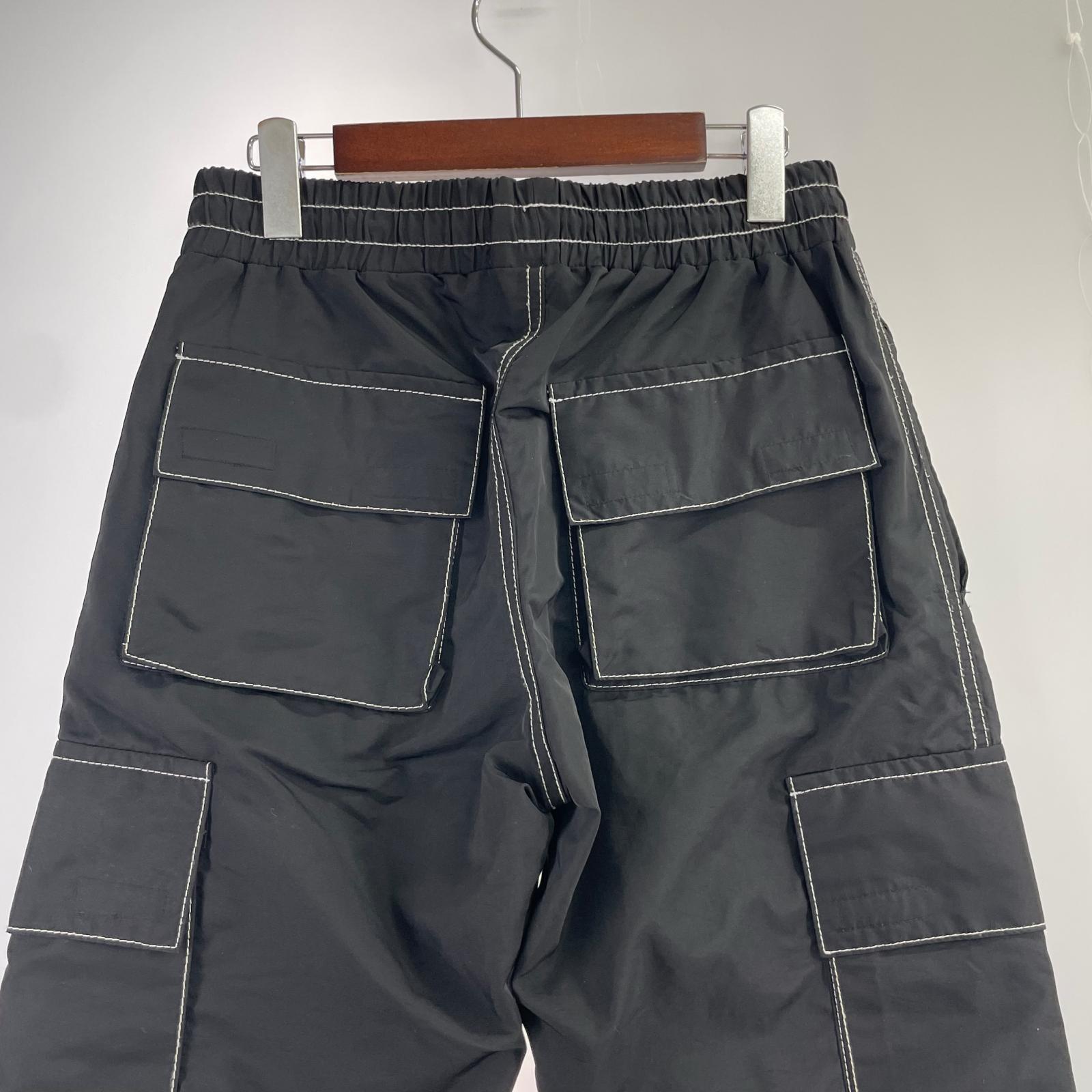 パンツ ASKYURSELF ナイロンカーゴパンツ S ブラック