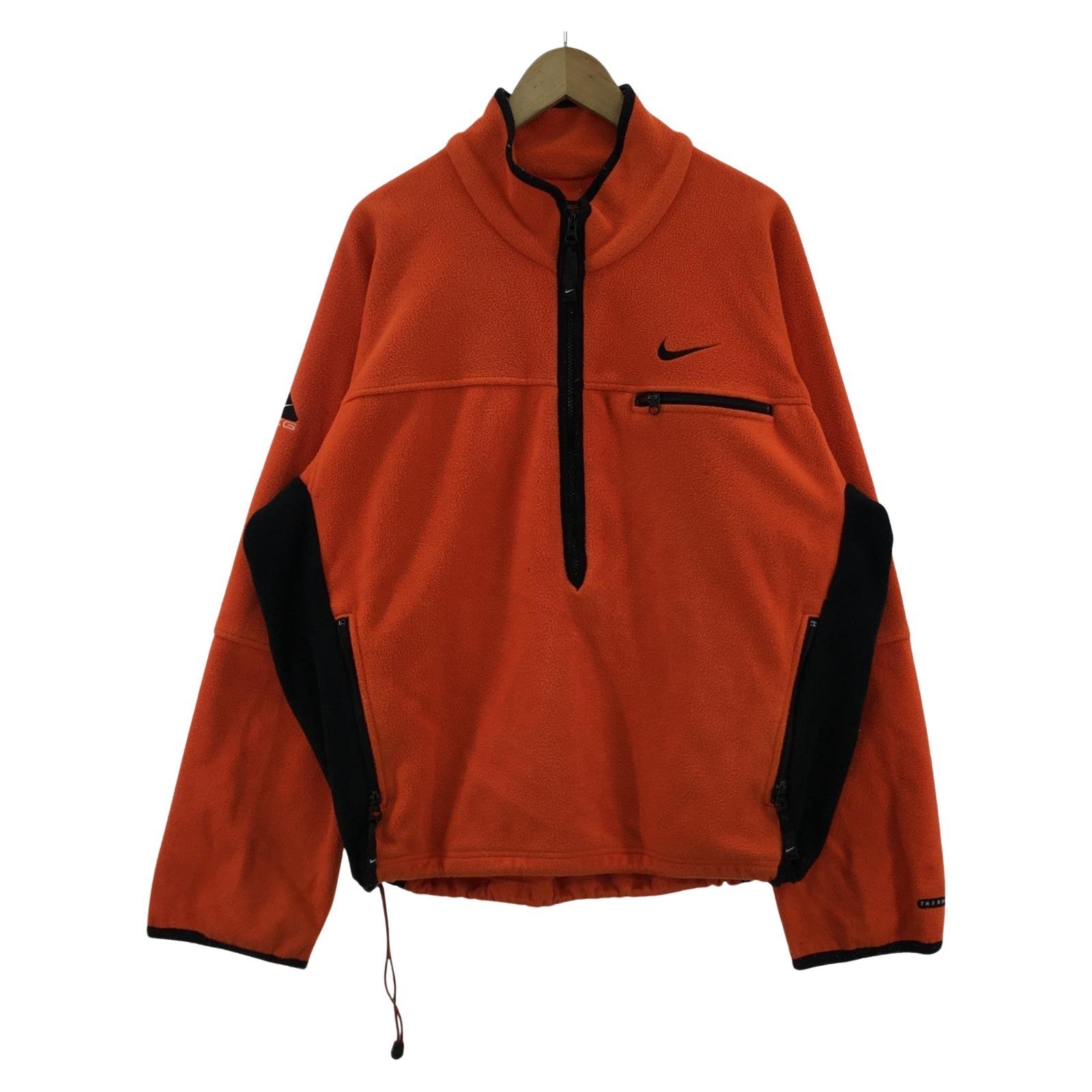ブルゾン NIKE ACG ハーフジップフリースジャケット オレンジ (M) M オレンジ