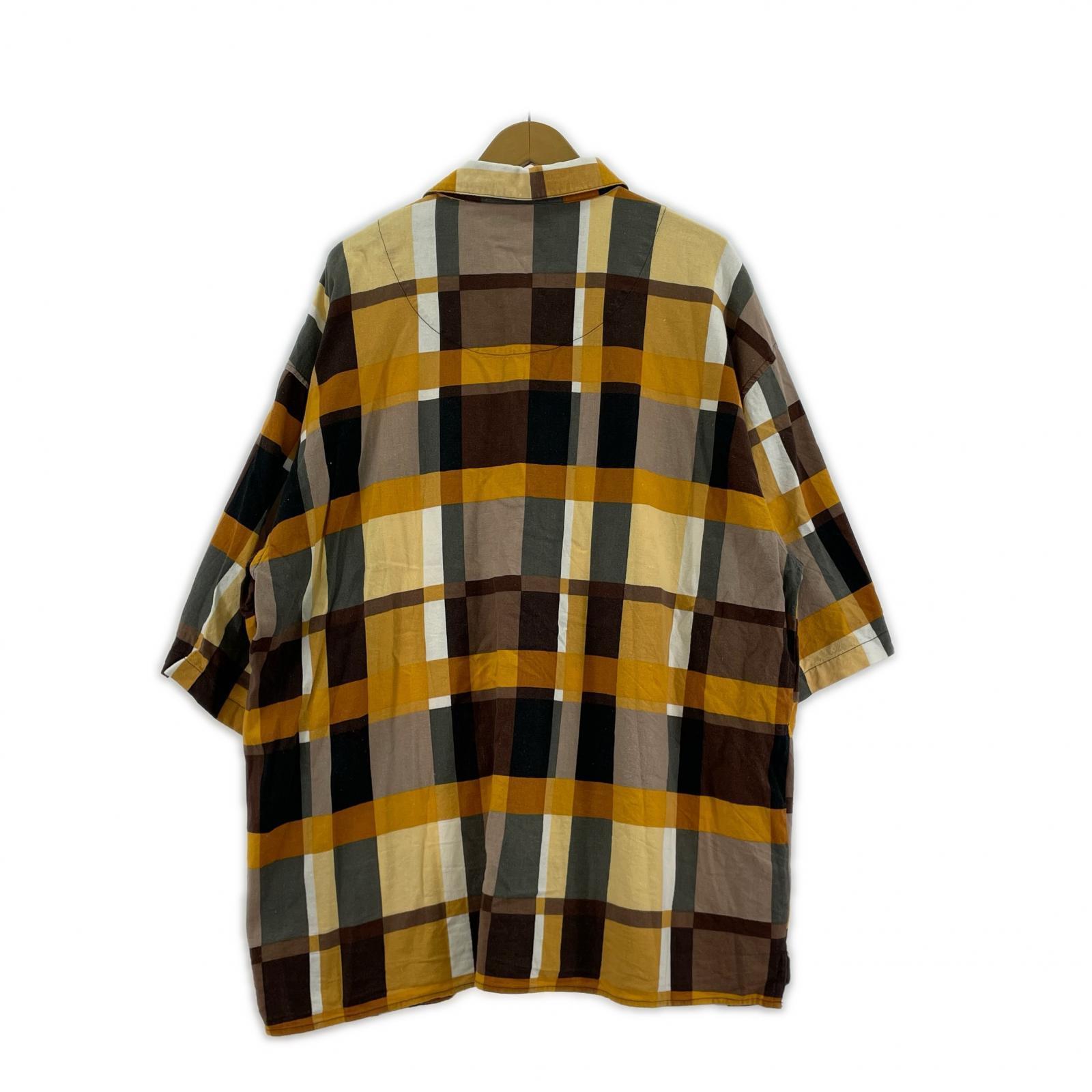 半袖シャツ 90s リネン混 (XXL)