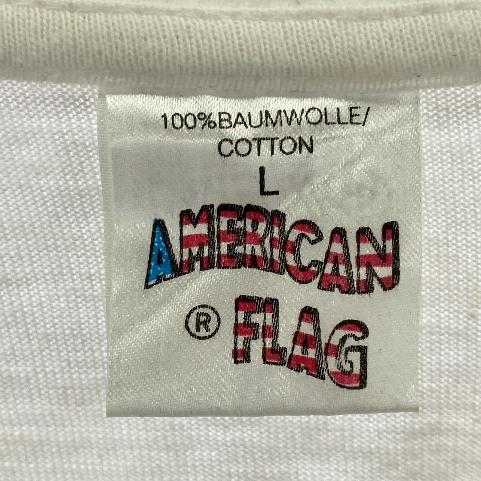 半袖Tシャツ AMERICAN FLAG ボブマーリー L ホワイト