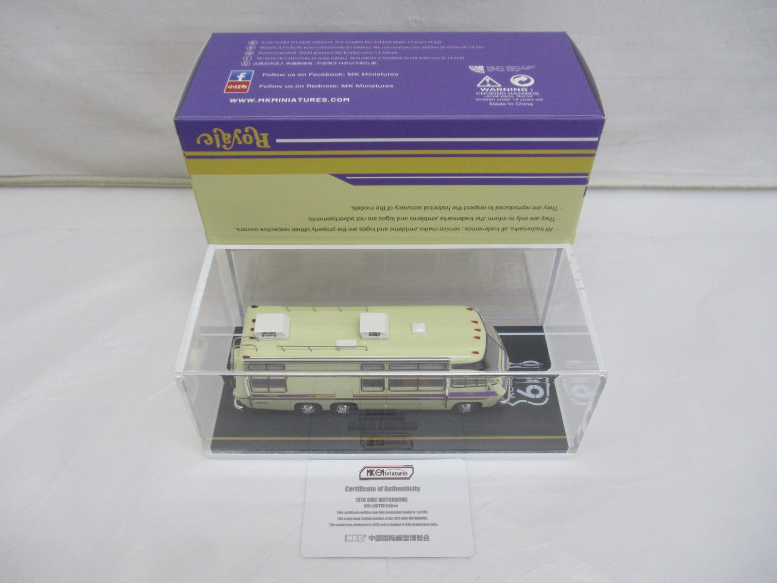 MK Miniatures 1/64 モーターホーム ミニカーその他