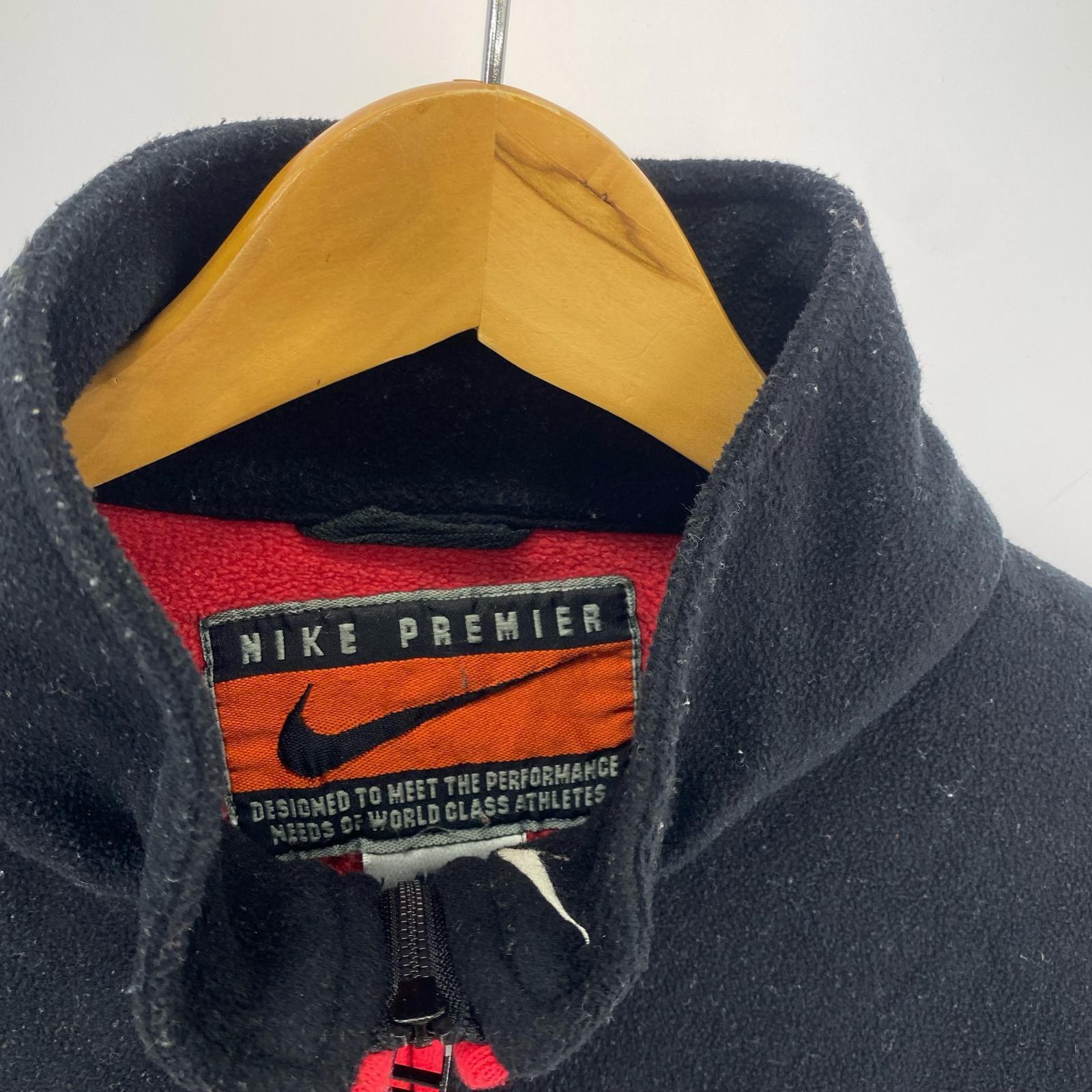 スウェット NIKE/90s/ハーフジップフリース/BLK ブラック