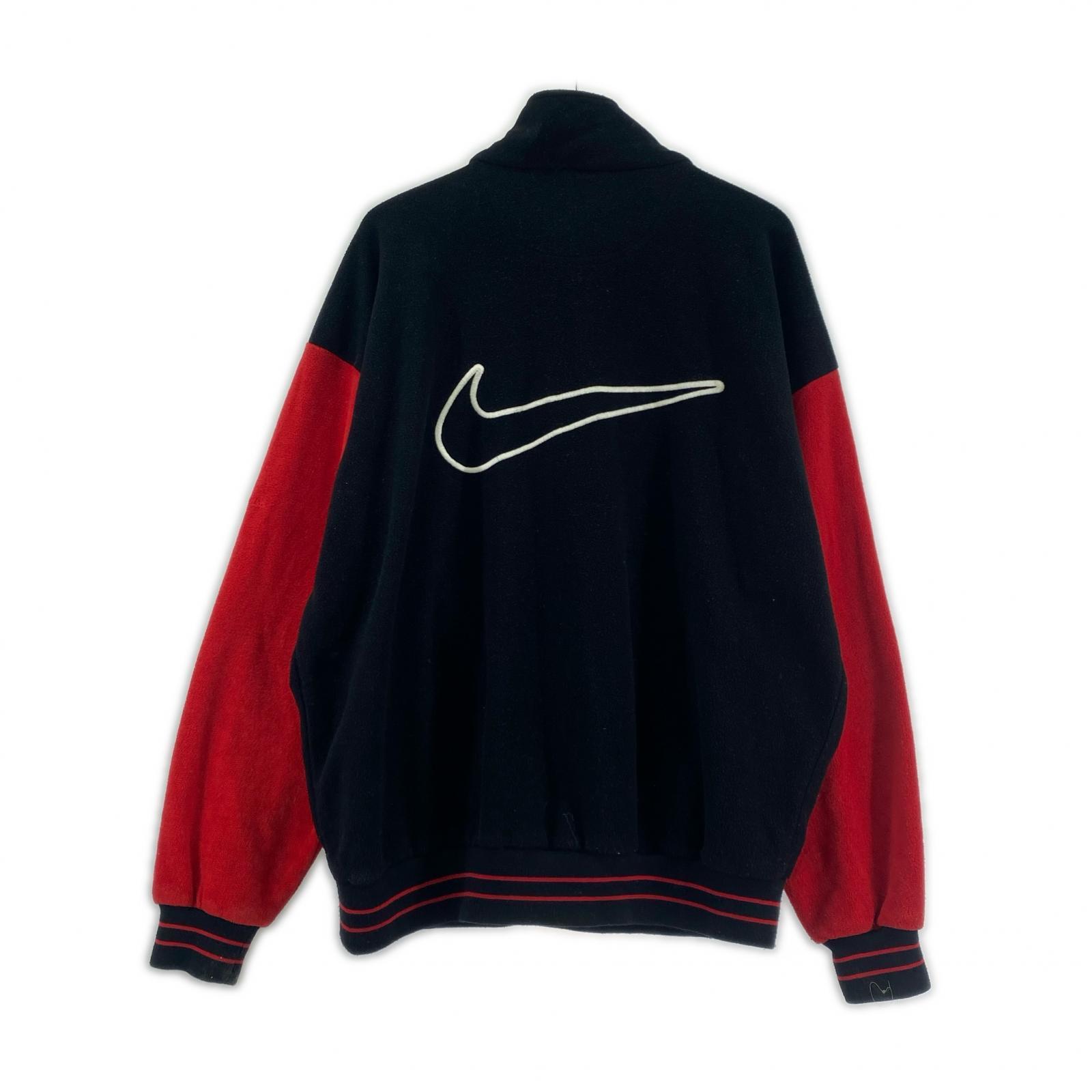 スウェット NIKE/90s/ハーフジップフリース/BLK ブラック
