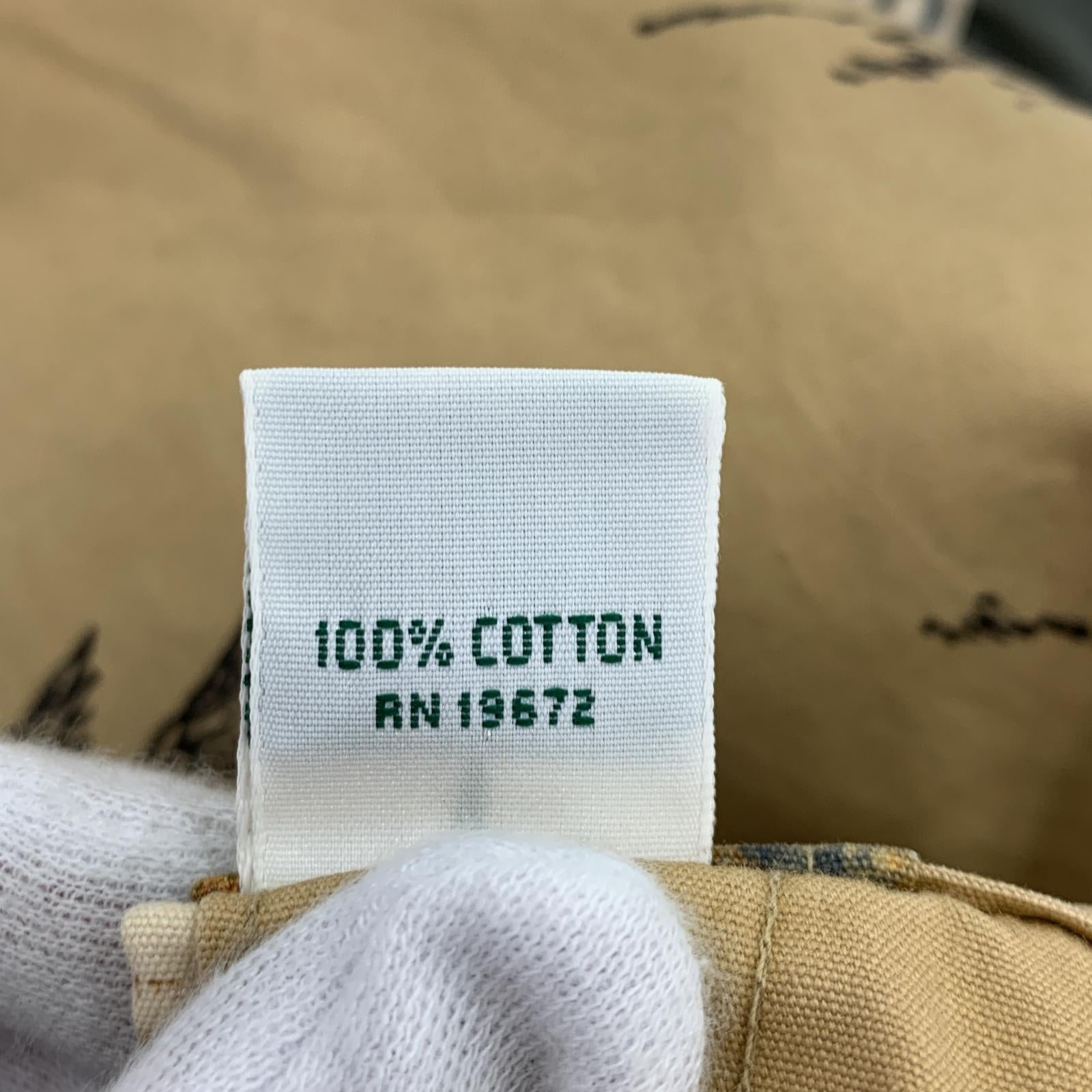 長袖シャツ POLO RALPH LAUREN 80s USA製 緑タグ SPORTSMAN 総柄シャツ L ベージュ L マルチカラー