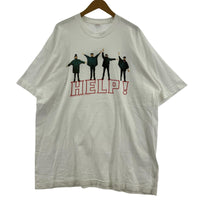 半袖Tシャツ 90s The Beatles Help! Tee WHT XXL ホワイト