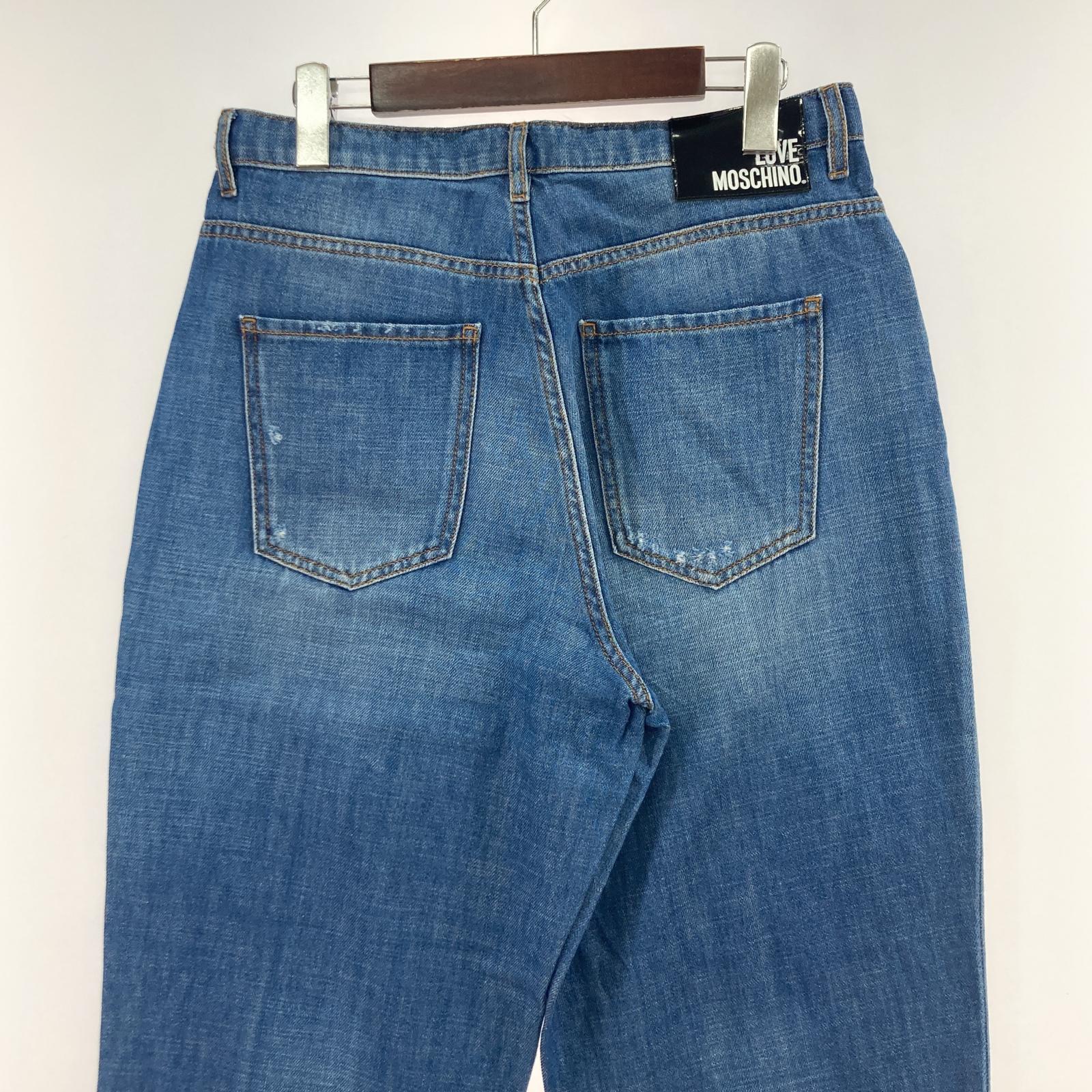デニムパンツ ボタンフライ W30 30 ブルー