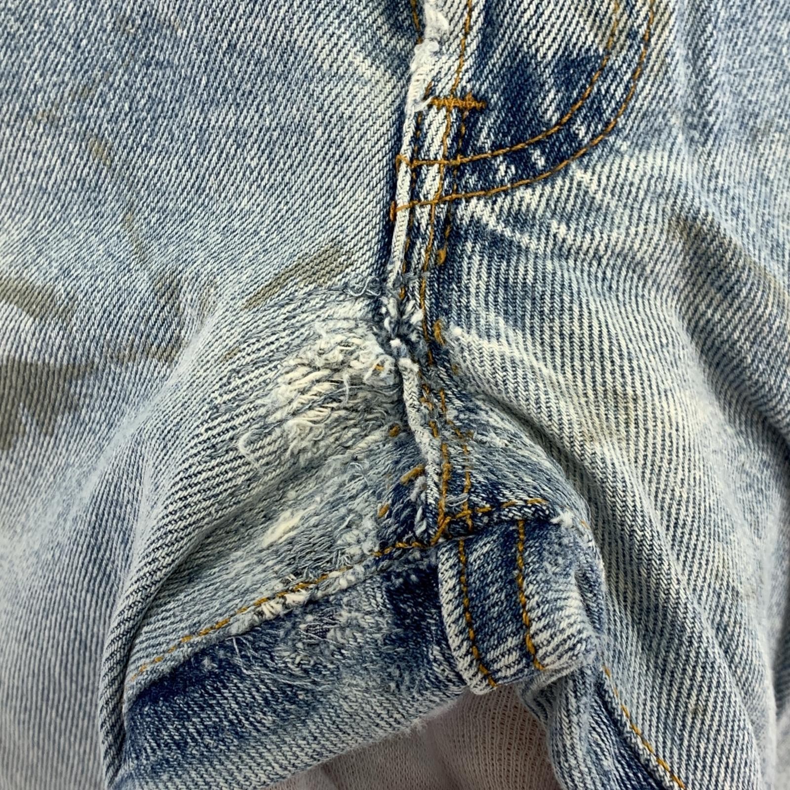 デニムパンツ 501 authorized vintage 米国製 28 ブルー