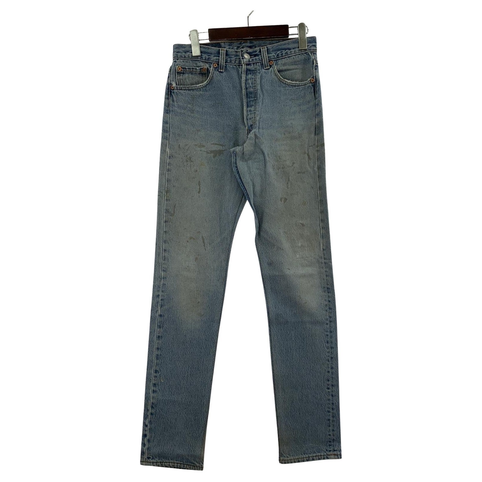 デニムパンツ 501 authorized vintage 米国製 28 ブルー
