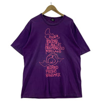 半袖Tシャツ 00s ワールドツアー マークゴンザレス 2006 (XL) パープル