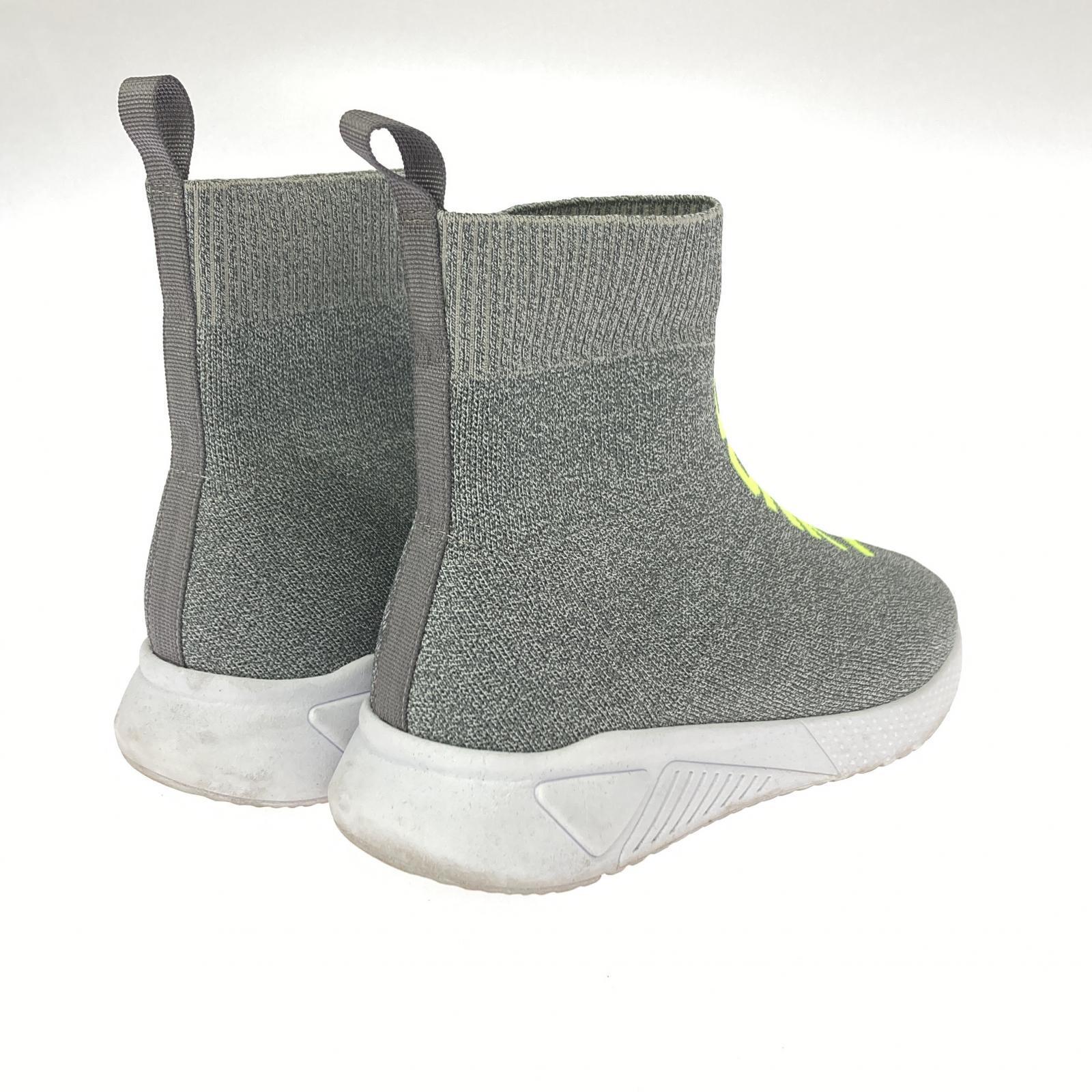 スニーカー soccer junkiy ハイカットニットブーツ M グレー
