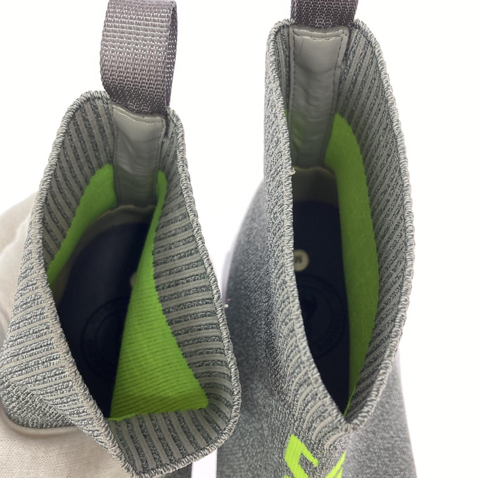 スニーカー soccer junkiy ハイカットニットブーツ M グレー