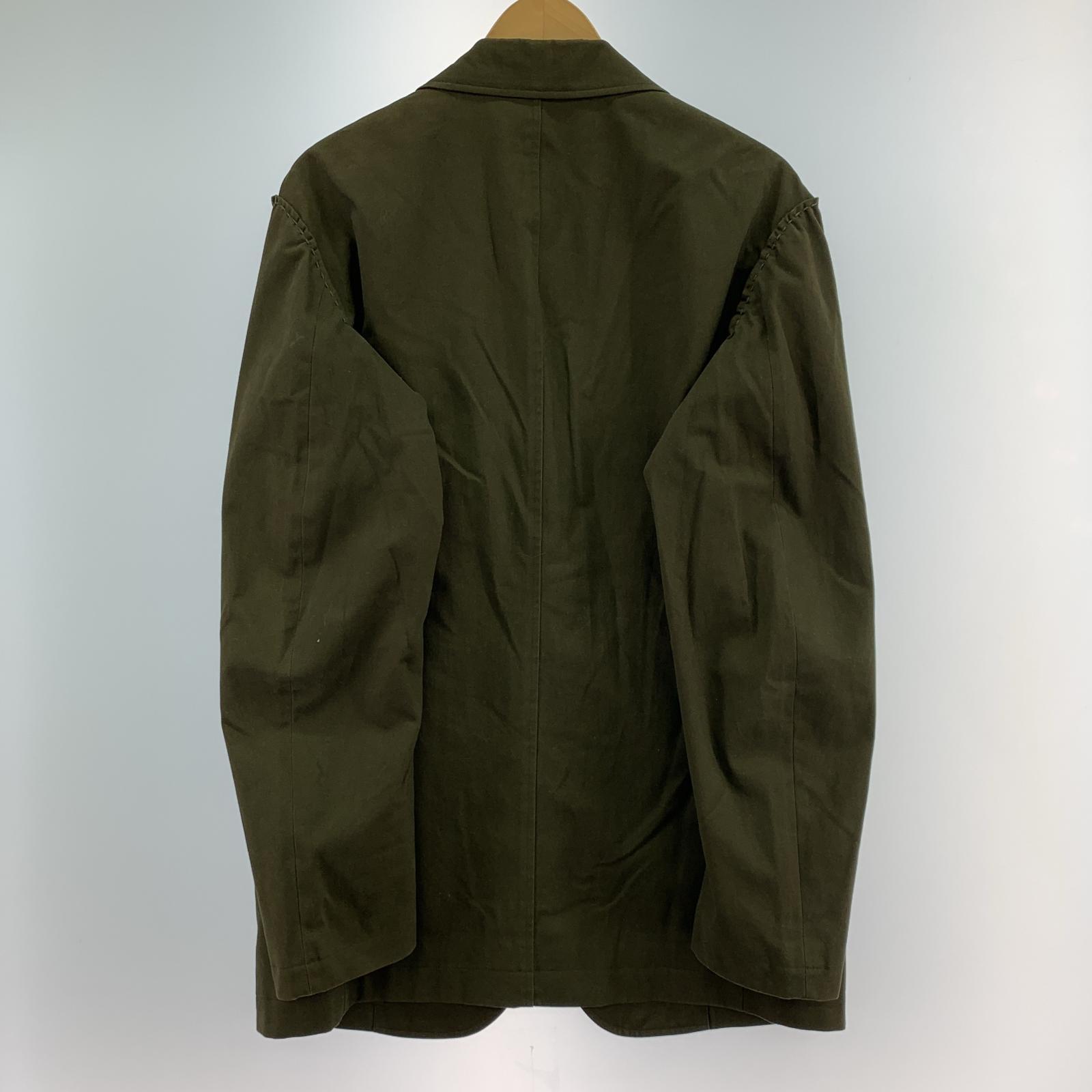 ジャケット Yohji Yamamoto 17AW カモフラ ジレドッキングジャケット 2 オリーブ HK-J14-801 2