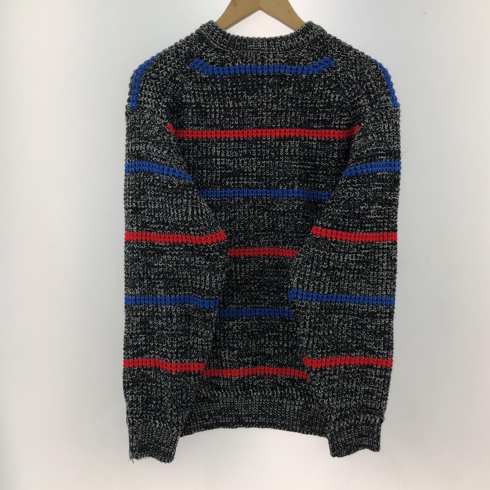 ニット 24AW waffle small box sweater (S) S ブラック