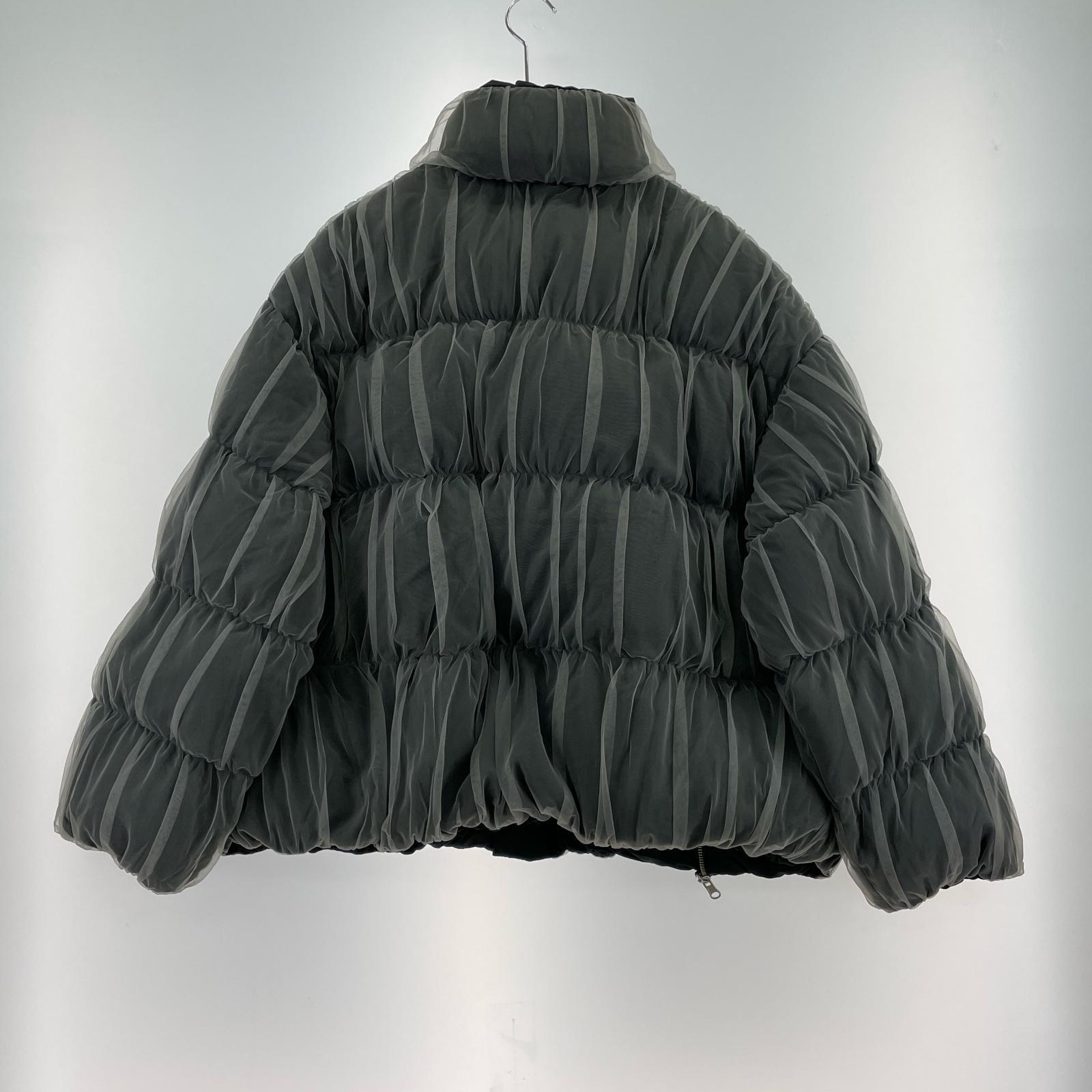 ダウンジャケット 24AW Reversible Puffer Jacket BLK F ブラック