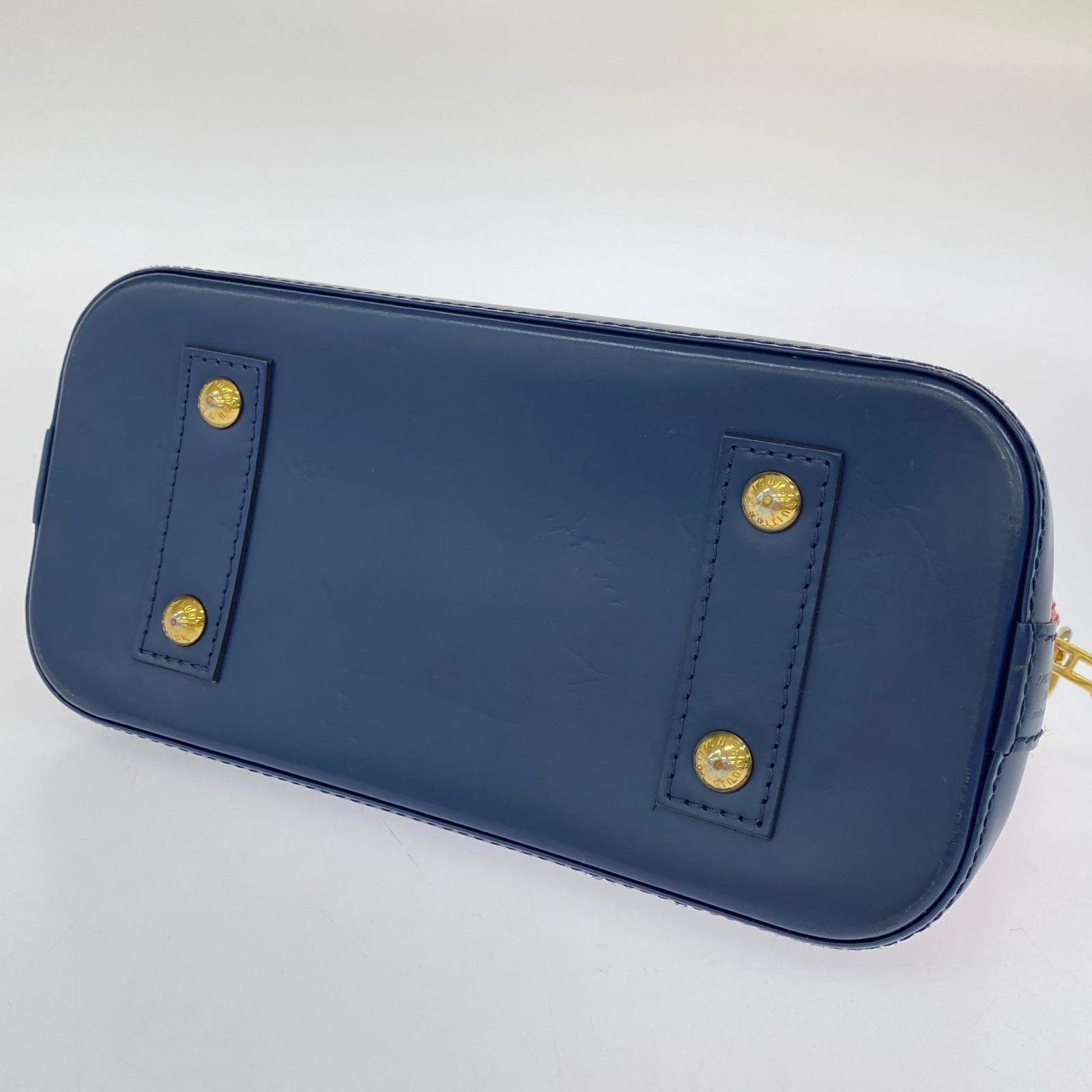 LV/アルマBB/コクリコ×マント×ネイビー ハンドバッグ