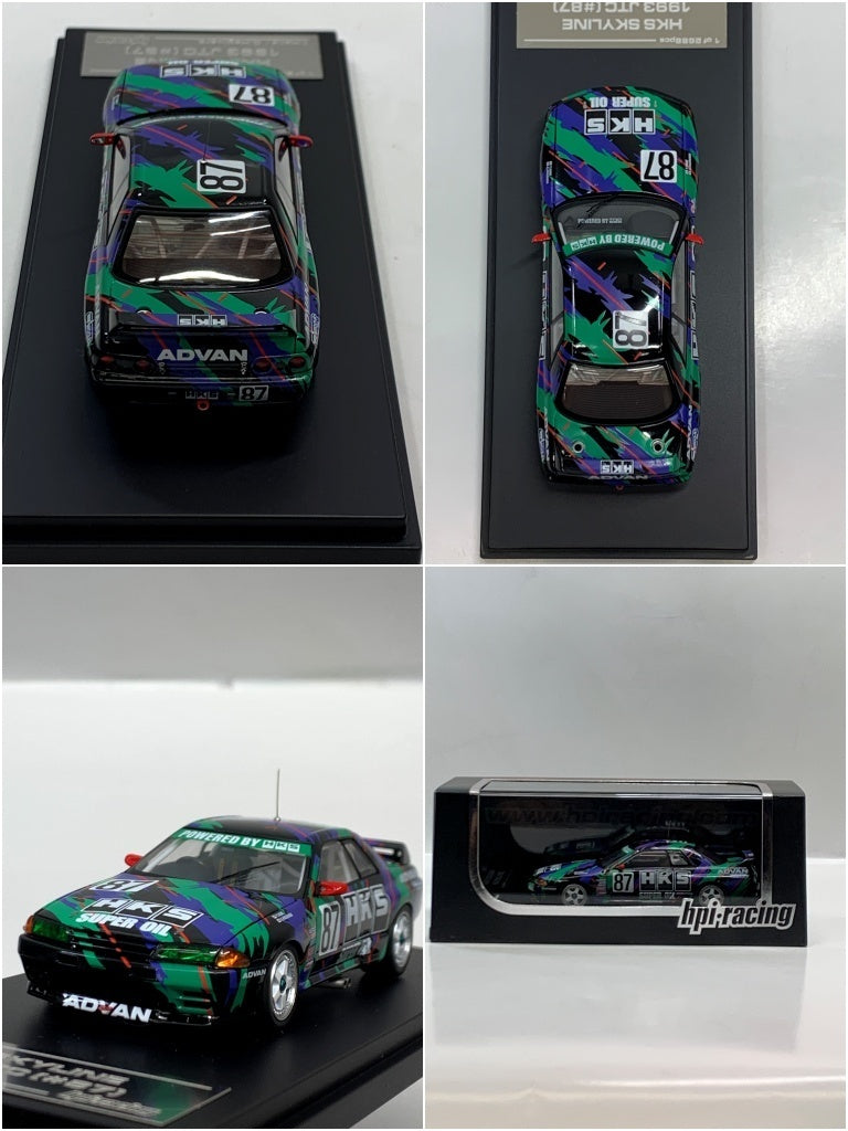hpi HKS SKYLINE #87 1993 JGTC スケールカー