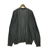 カーディガン L/Sスタッズカーディガン グレー(L) L グレー
