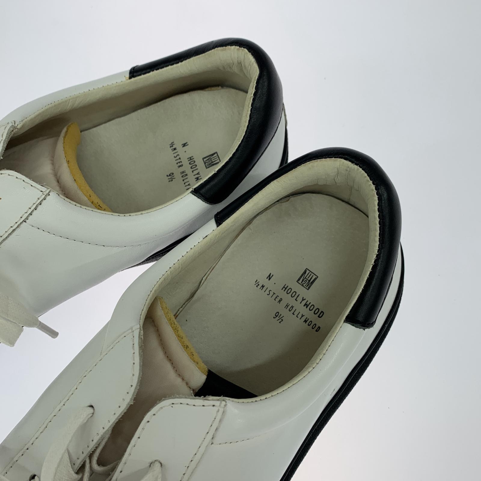 スニーカー LEATHER SNEAKERS 白 (9 1/2) ホワイト