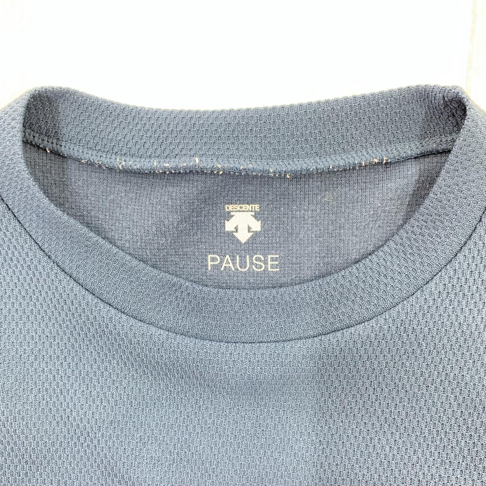 半袖Tシャツ サーマル 青 (M) M