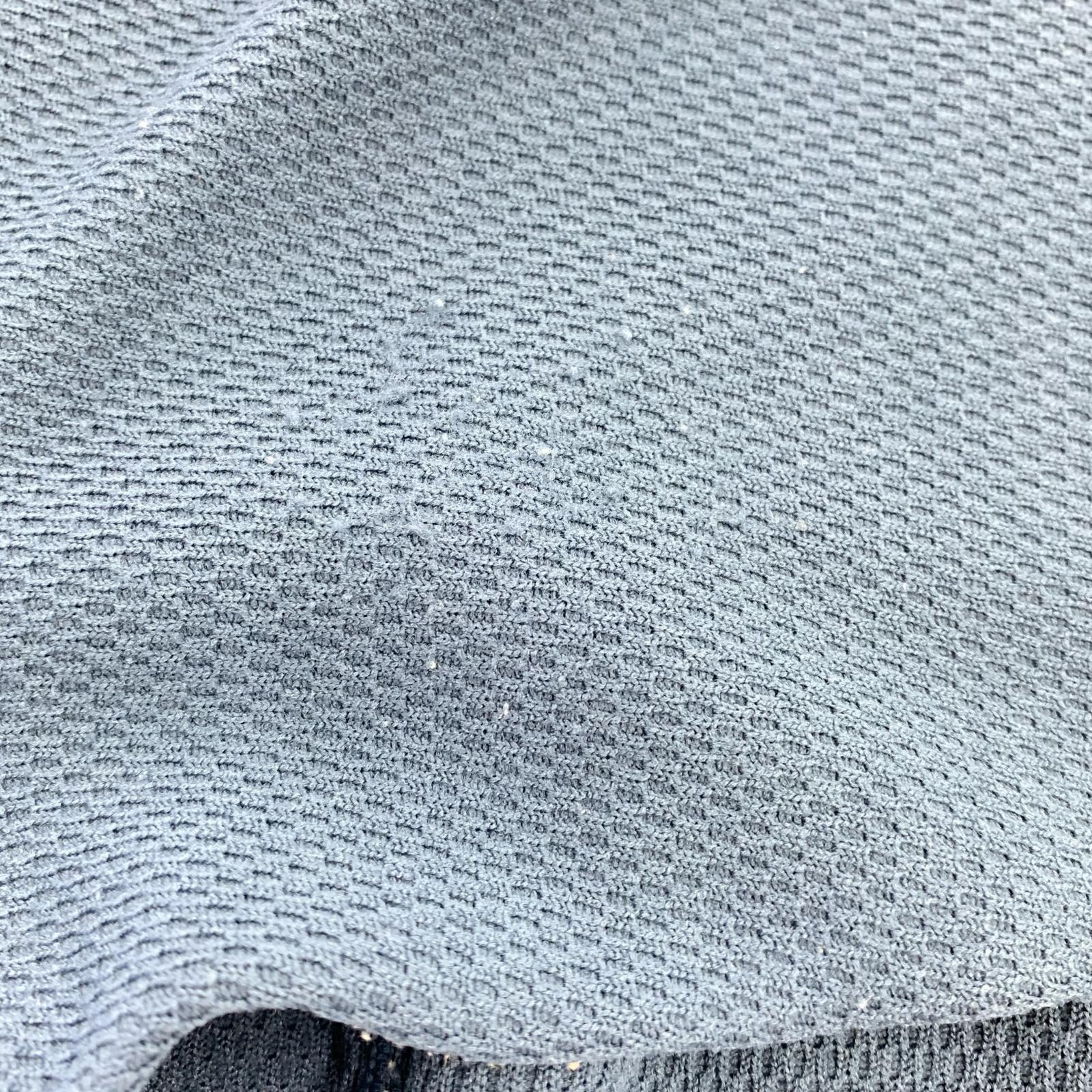 半袖Tシャツ サーマル 青 (M) M