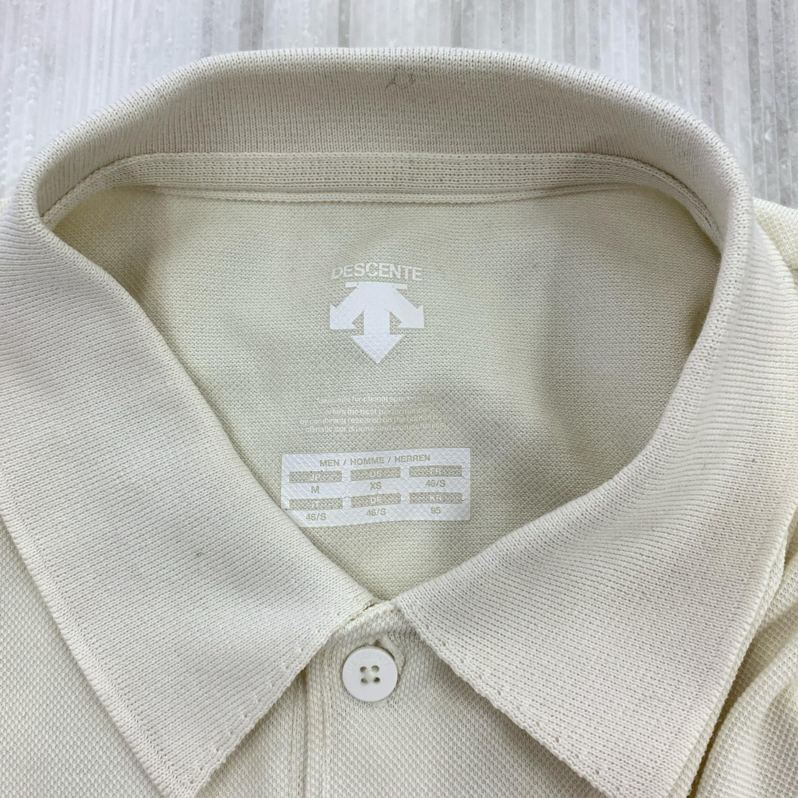 ポロシャツ アイボリー (M) M
