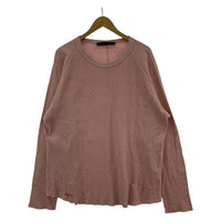 長袖Tシャツ JUN NAKAYAMA M ピンク M ピンク
