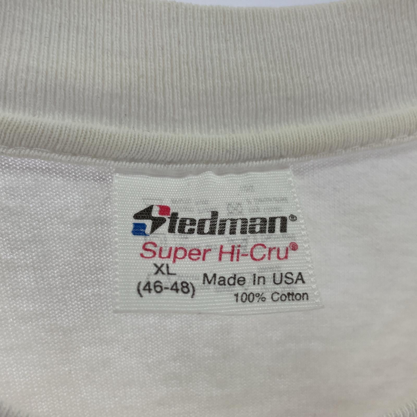 半袖Tシャツ STEDMANボディ 90s GRIMMY TEE ホワイト XL ホワイト