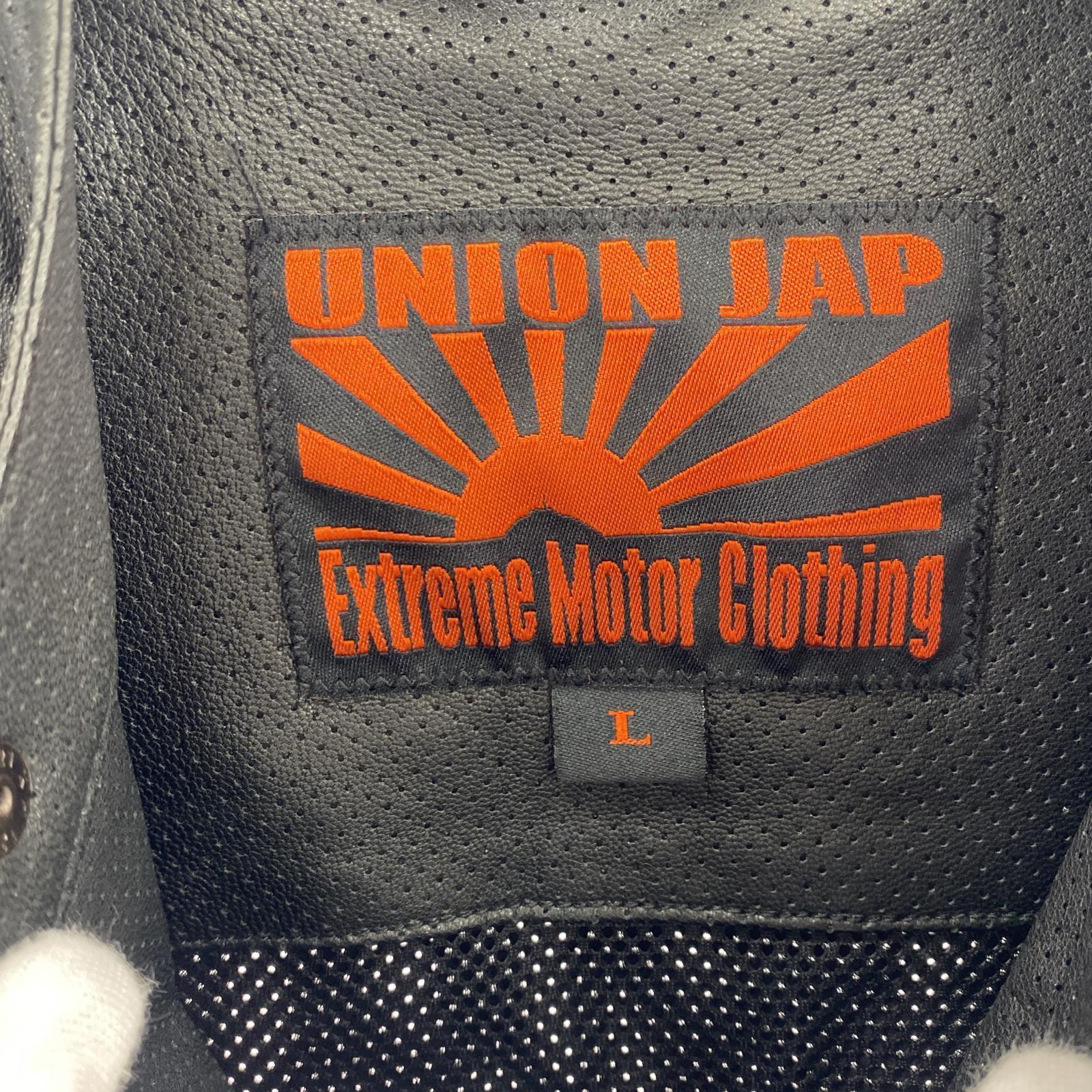 ジャケット UNION JAP レザージャケット ブラック L L ブラック