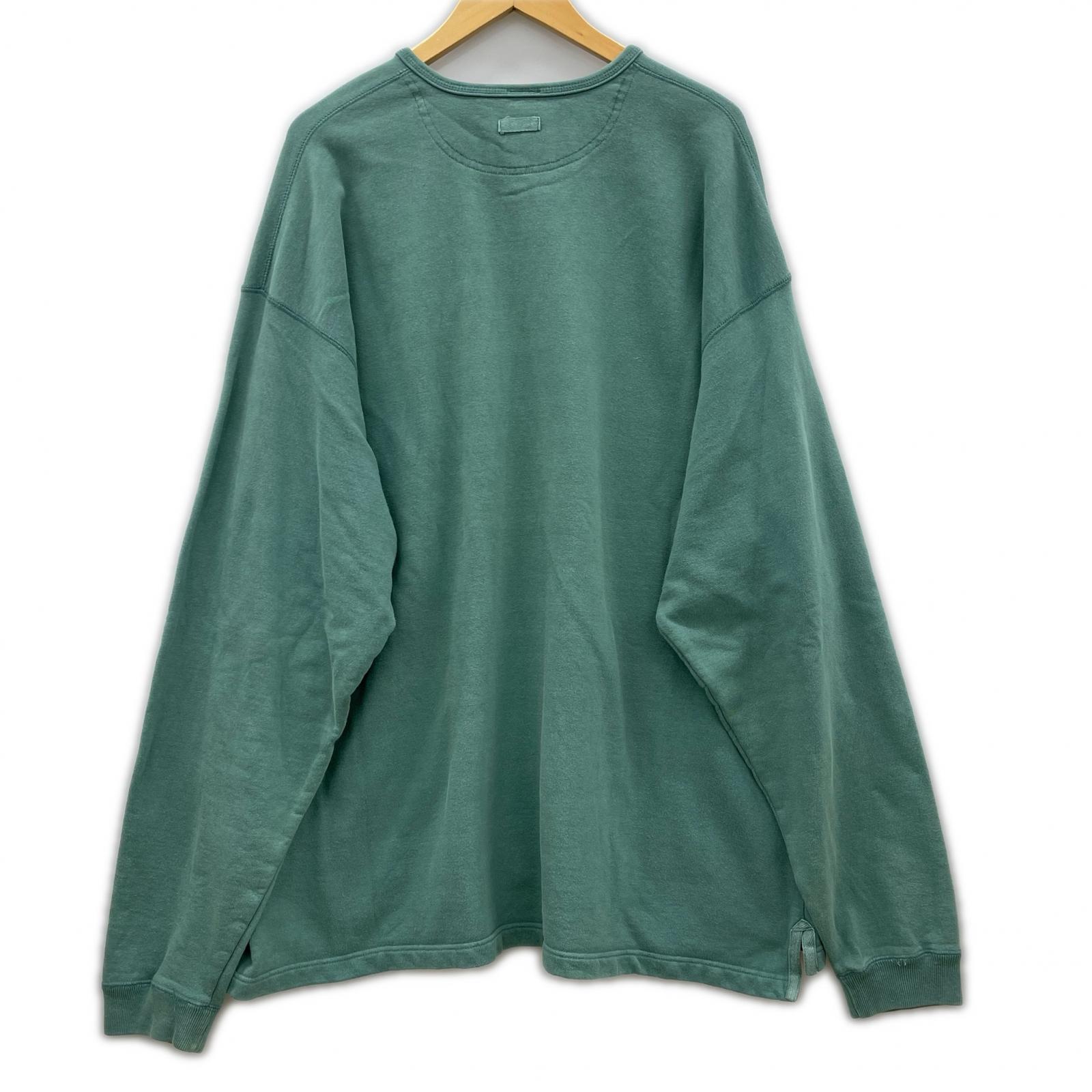 長袖Tシャツ オールド 緑 XL グリーン