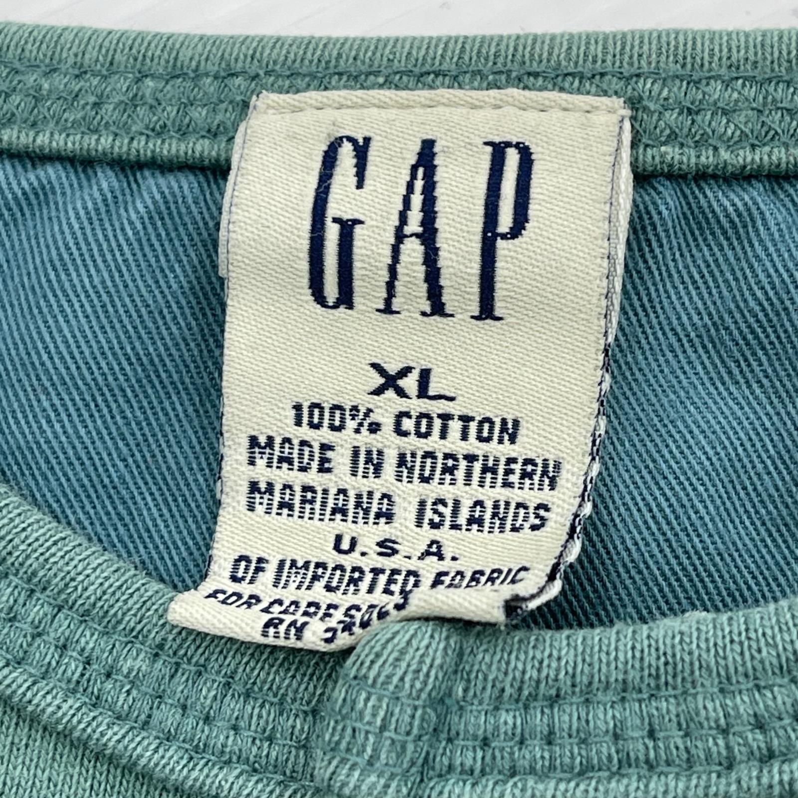 長袖Tシャツ オールド 緑 XL グリーン