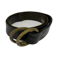 その他アクセサリー RRL LEATHER RING BELT (32) 32 ブラック