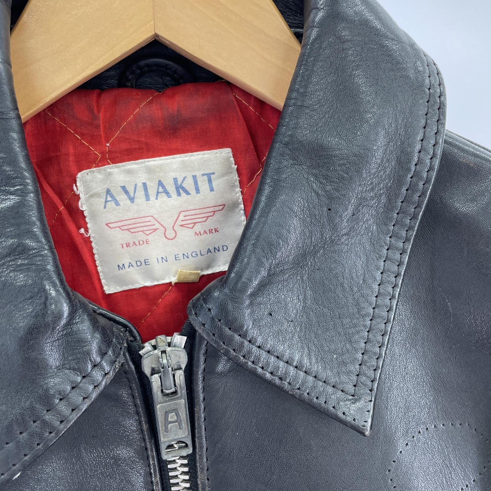 レザージャケット 70s Lewis Leathers ドミネーター シングルレザージャケット 34 黒 34 ブラック