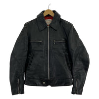 レザージャケット 70s Lewis Leathers ドミネーター シングルレザージャケット 34 黒 34 ブラック